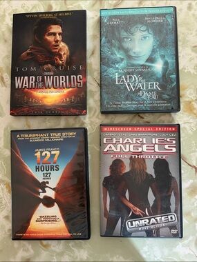 Lot of 4 DVDs action/drama/sci-fi movies